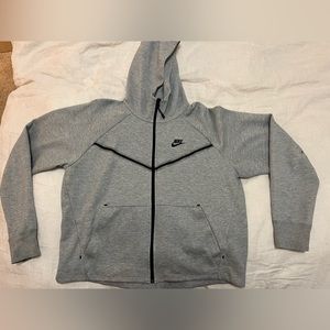 Nike Women’s Grey Tech Fleece Hoodie (size L)